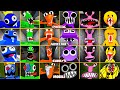 ROBLOX Rainbow Friends EVOLUTION of ALL JUMPSCARES in All Games #5 (Minecraft, Garry
