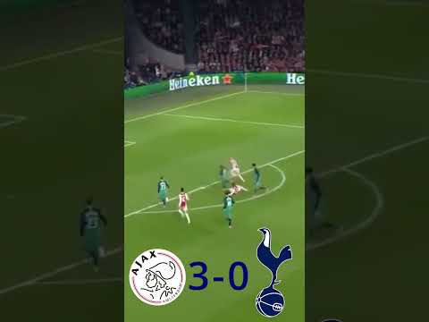 Remontada Tottenham  vs Ajax