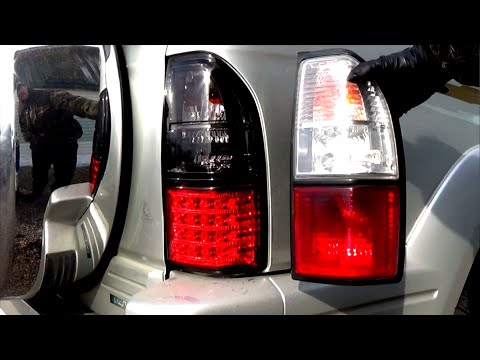 Led - Стопы на Toyota Land Cruser Prado 95  Замена.