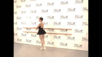 "PIROUETTE" 15.11.01 Flic-flac en tournant ending at 90 degrees, en dehors and en dedans