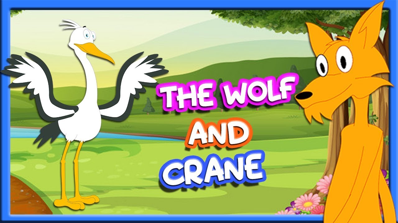 The Wolf And Crane | Panchatantra Moral Stories | English Stories For Children | Tuk Tuk TV - YouTube