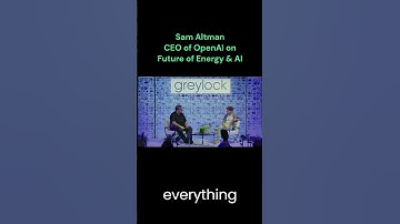 Sam Altman CEO of OpenAI on Future of Energy & AI #shorts
