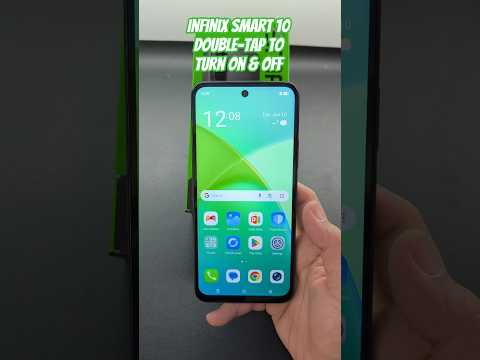 Infinix Smart 10 Double Tap To Turn On Off 