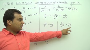 Class 10 (Ex 3C Q10) LE_in_2_Var (Book : R S Agarwal)