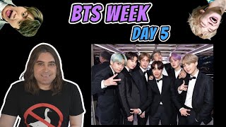 BTS WEEK: Day 5!  Reacting to funny BTS compilation videos!