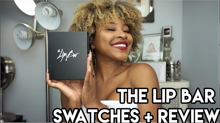 PERFECT SUMMER LIPSTICK COLORS! THE LIP BAR SWATCHES + REVIEW | KENSTHETIC