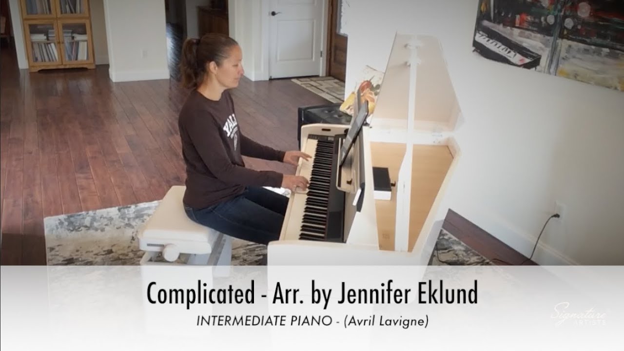 Complicated (Avril Lavigne) - Intermediate Piano Sheet Music