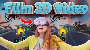 How to Film / Record 3D Video on Meta Quest 3 - Step by Step Guide