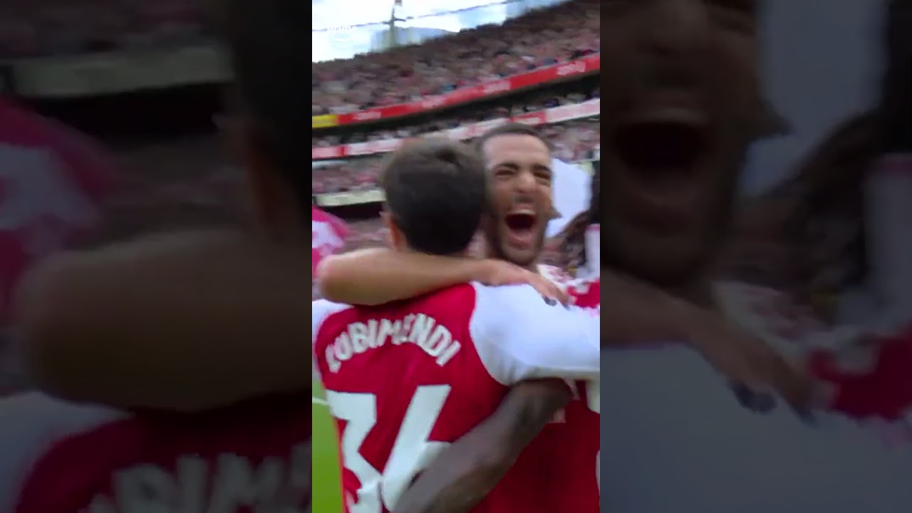 WAT EEN KNAL! 🤯 Arsenal komt op voorsprong door een heerlijke knal van Martín Zubimendi 🔥