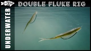 The Double Fluke Rig | What it Looks Like Underwater screenshot 3