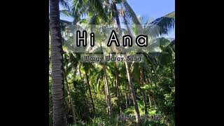 Waray-waray Song | Hi Ana (Music Life Line)