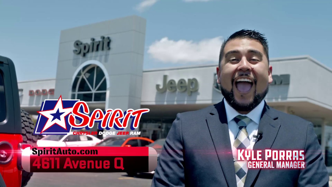 Spirit Chrysler Lubbock, Texas Tech Summer Clearance YouTube