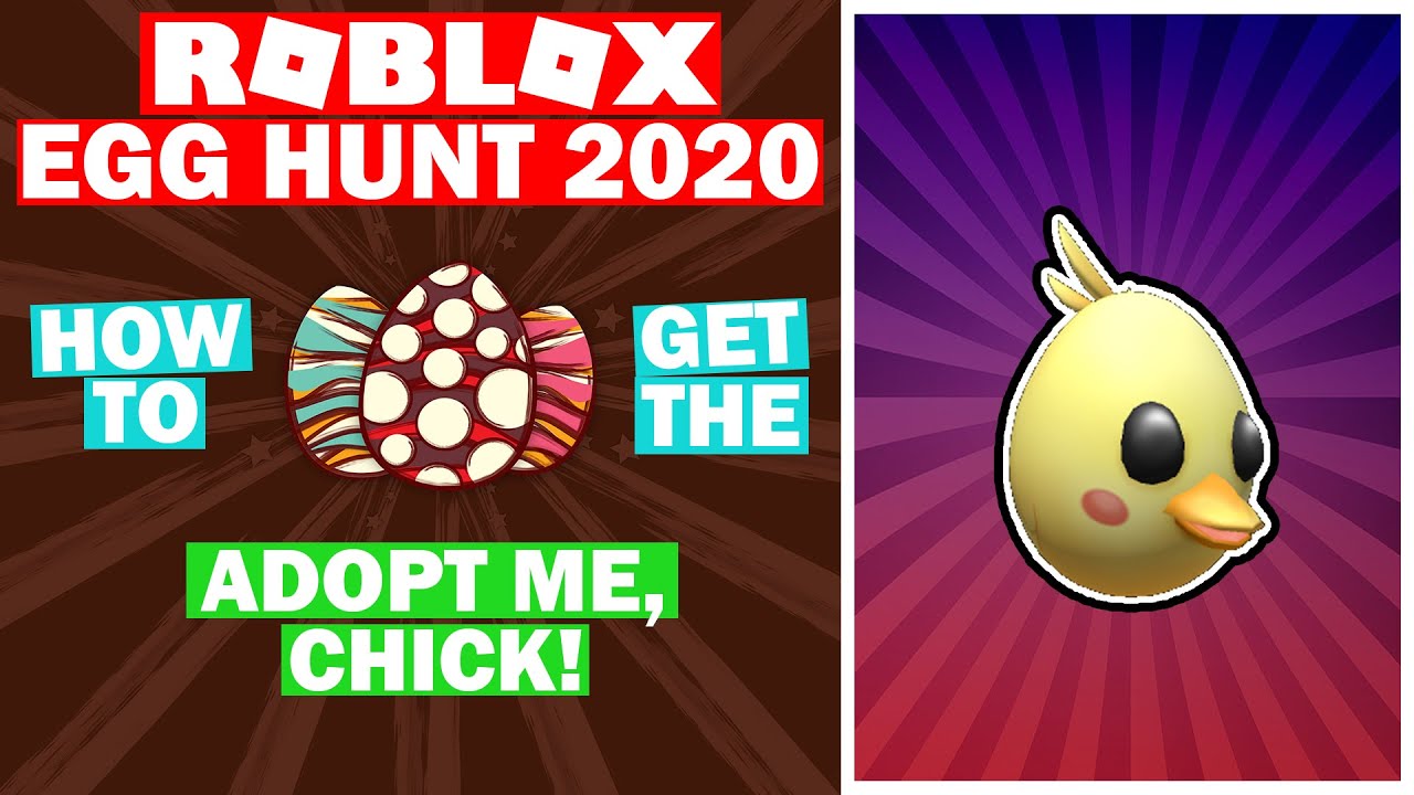 Roblox Egg Hunt 2020 How To Get The Adopt Me Chick Egg Youtube - how to get the adopt me chick egg adopt me roblox egg hunt 2020 youtube