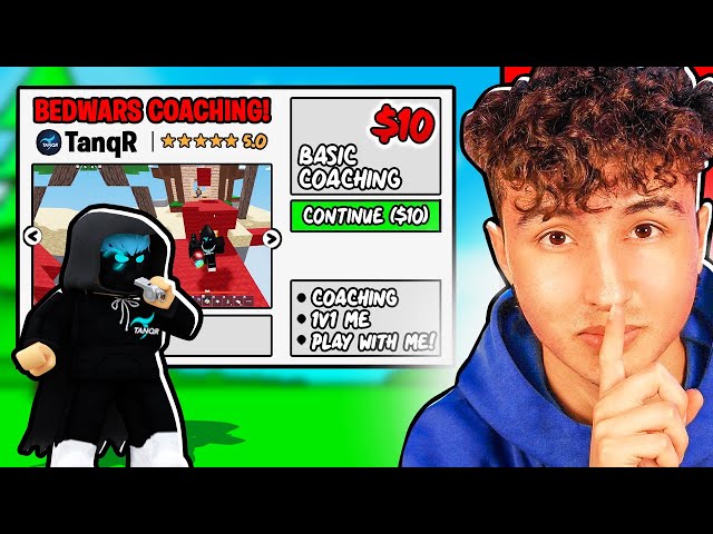 Coach you in roblox bedwars by Jesse_woodley