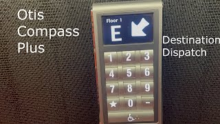 Otis Compass Plus Destination Dispatch Elevators at The D, Las Vegas NV