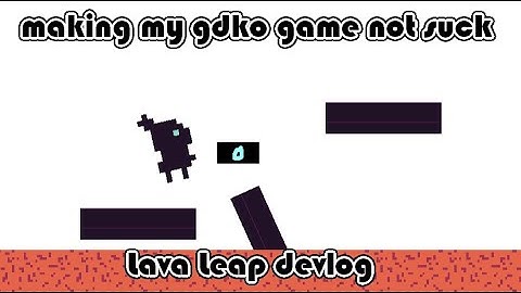 making my gdko game not suck(gdko round2 devlog)