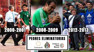 Las PEORES eliminatorias mundialistas de MÉXICO en el siglo XXI (20012015)