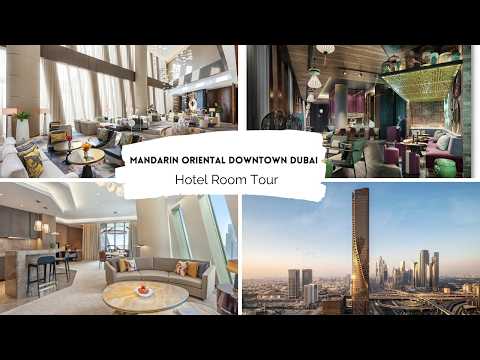 Mandarin Oriental Downtown Dubai: Hotel room tour