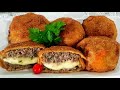 BOLINHO DE CARNE RECHEADO-RECEITA FÁCIL E DELICIOSA