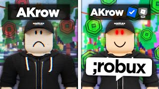 I Pretended To Be A Roblox Admin For Robux...