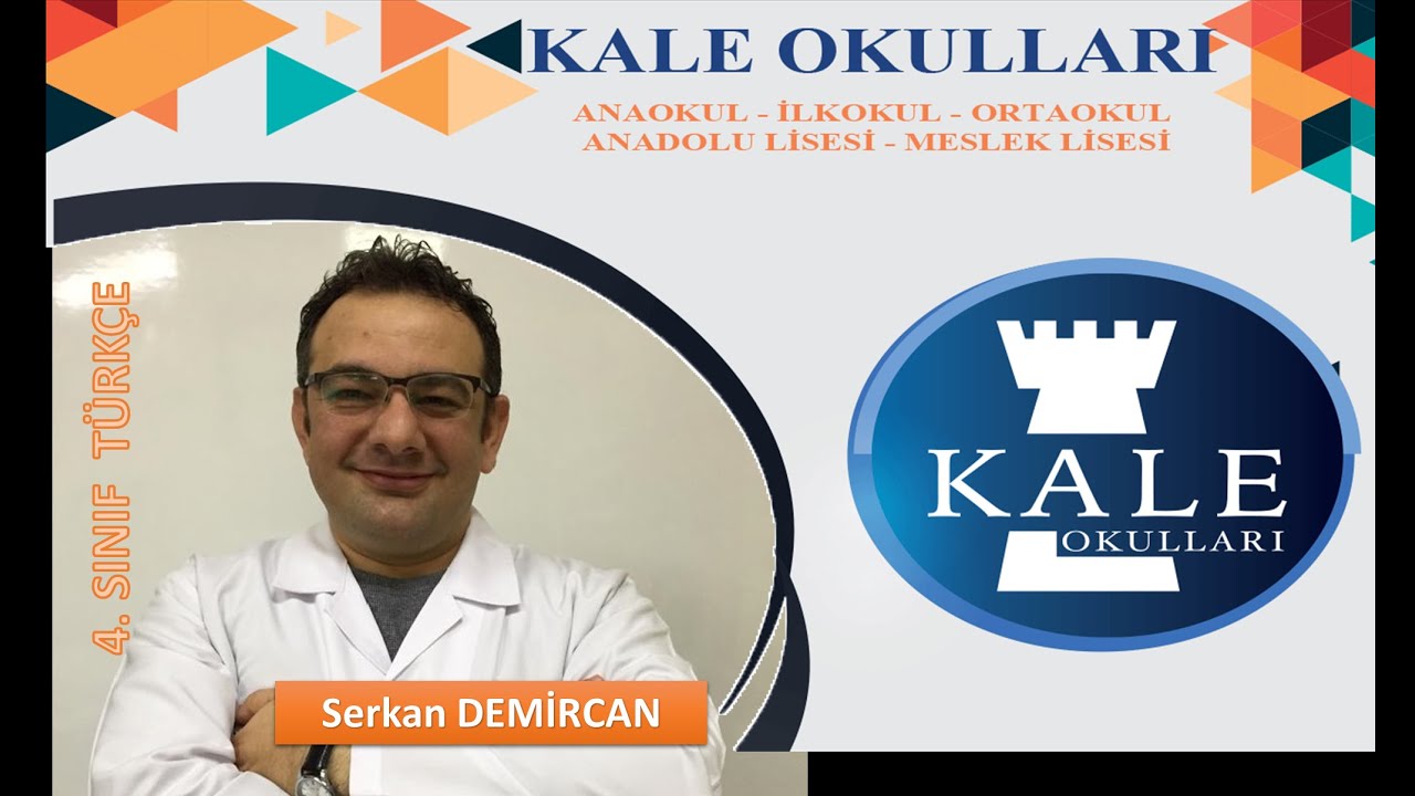 4. Sınıf Türkçe 2. Hafta 3. Ders "İş Oluş Hareket Bildiren Kelimeler Ve