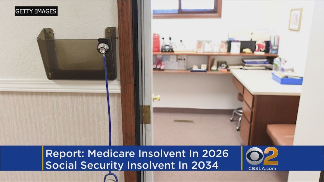 Medicare will become insolvent in 2026, US government says