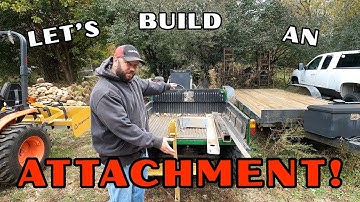 BUILDING A 3 POINT RAKE FOR MY KUBOTA B2601