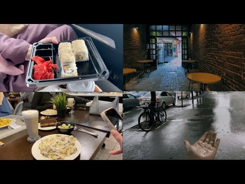 رحلة عمل جولة تحت المطر مطعم من عالم خيالي