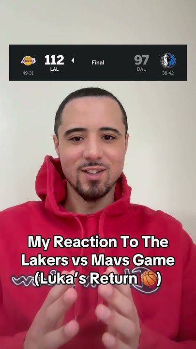 Dallas Misses Luka 😅🏀 (04/09/2025) #explore #foryou #lakers #mavericks ...