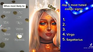 Zodiac signs TikTok compilation 👸🏻🤴🏻💓