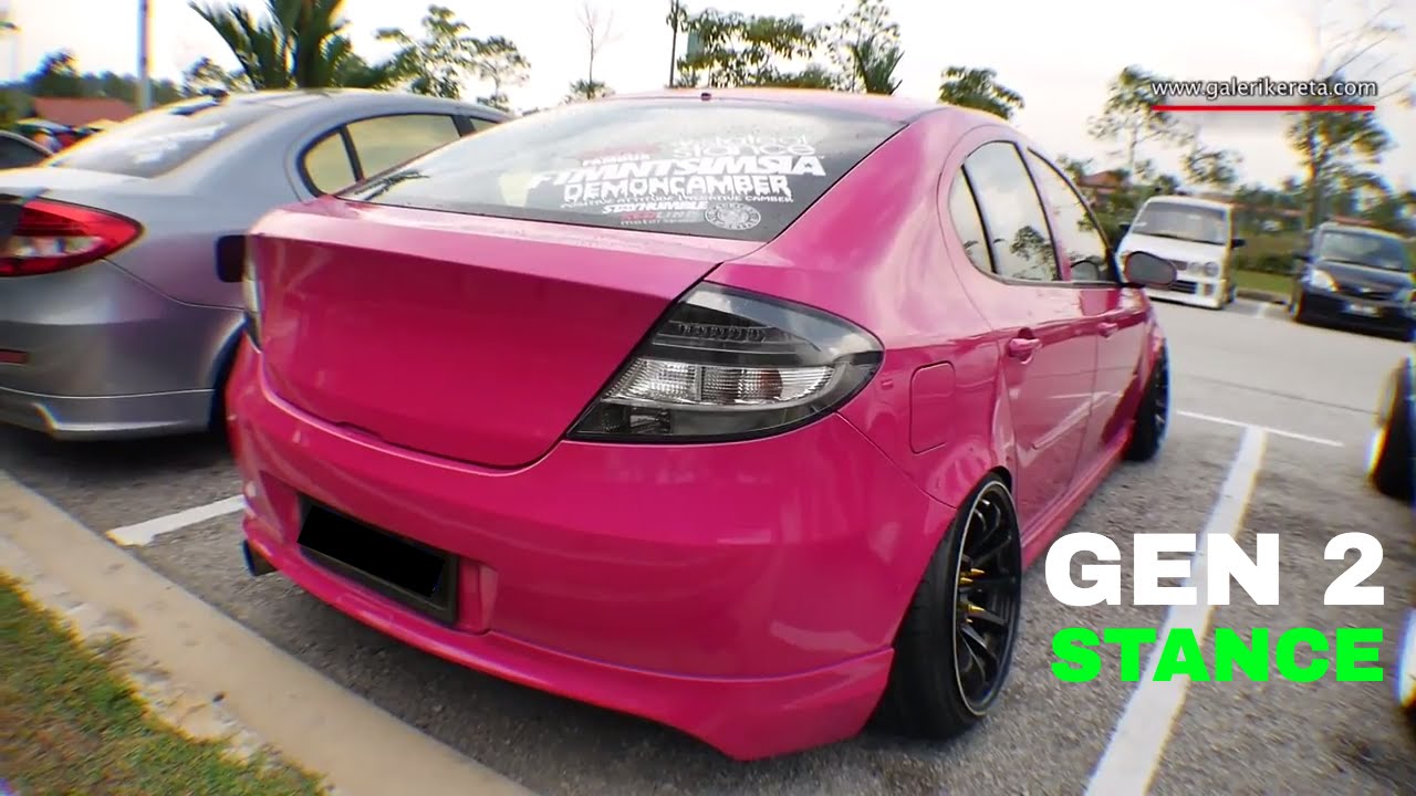 Proton Gen 2 Pink Demon Camber Meet And Greet Stance Collaboration 2016