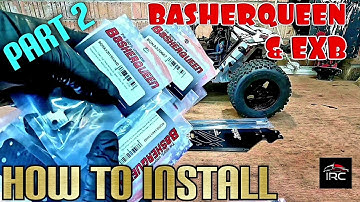 PART 2 Arrma Fireteam 6s Full Overhaul! BASHERQUEEN Carbon Fibre & EXB Mojave chassis How To INSTALL