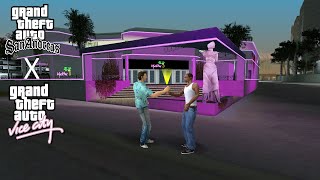 Download Lagu CJ Travels to Vice City \u0026 Meets Tommy Vercetti | GTA San Andreas x Vice City Crossover MP3