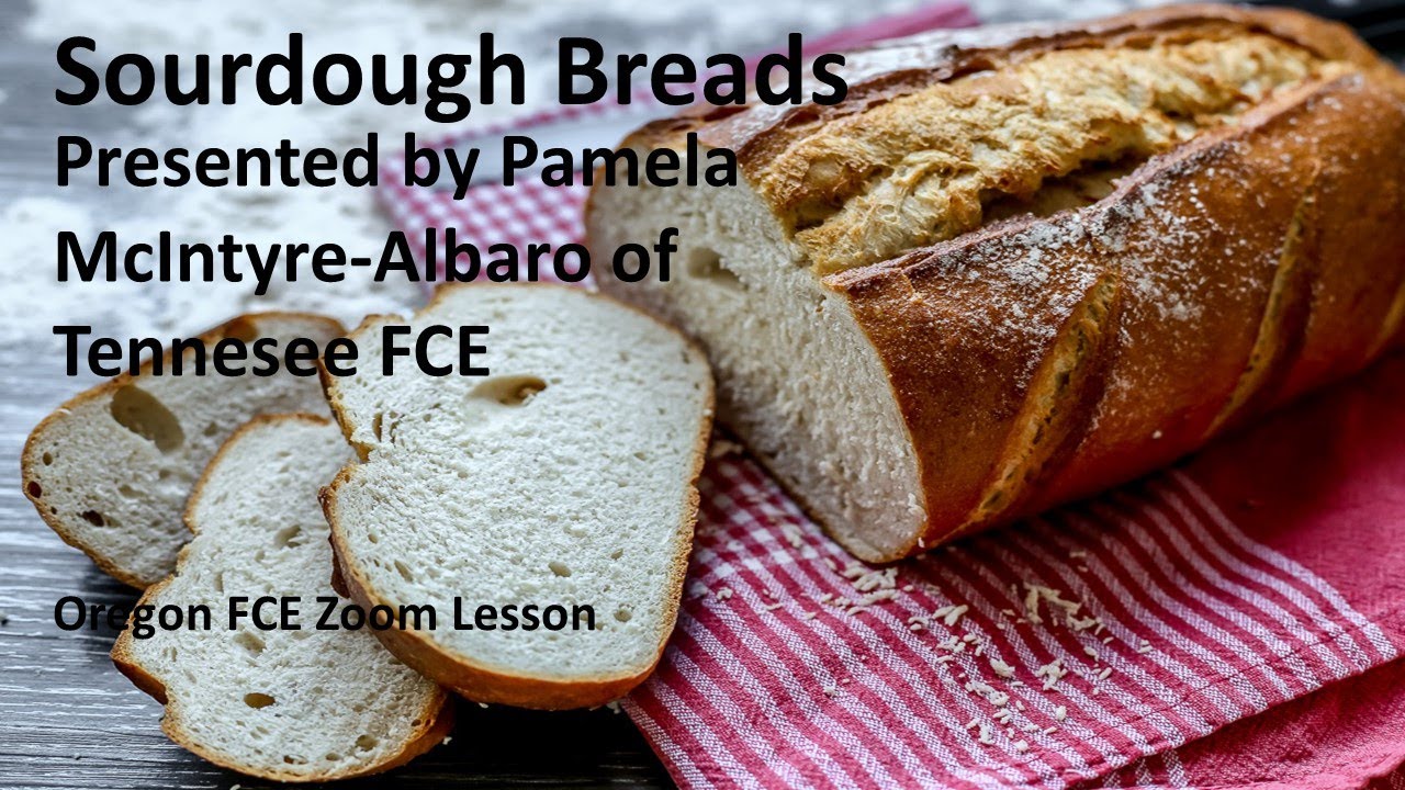 Sourdough Breads presented by Pamela McIntyreAlbaro of Tennessee FCE