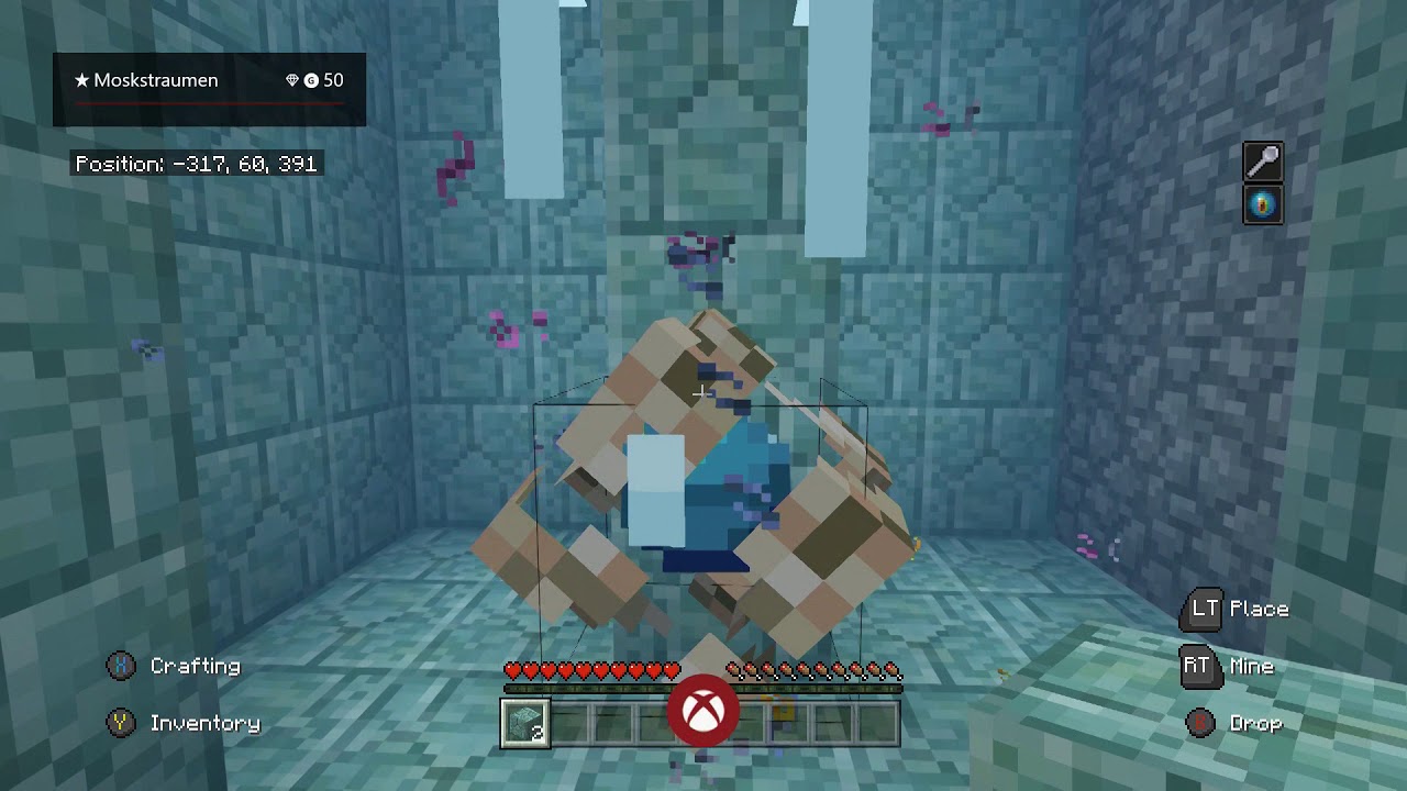 Minecraft Moskstraumen Achievement Trophy Youtube