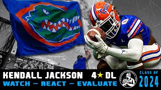 4⭐ DL Kendall Jackson | Highlight Review | #Florida Commit | #WRE24