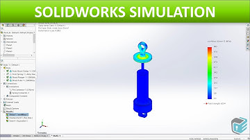 SOLIDWORKS Simulation - Spring Connection