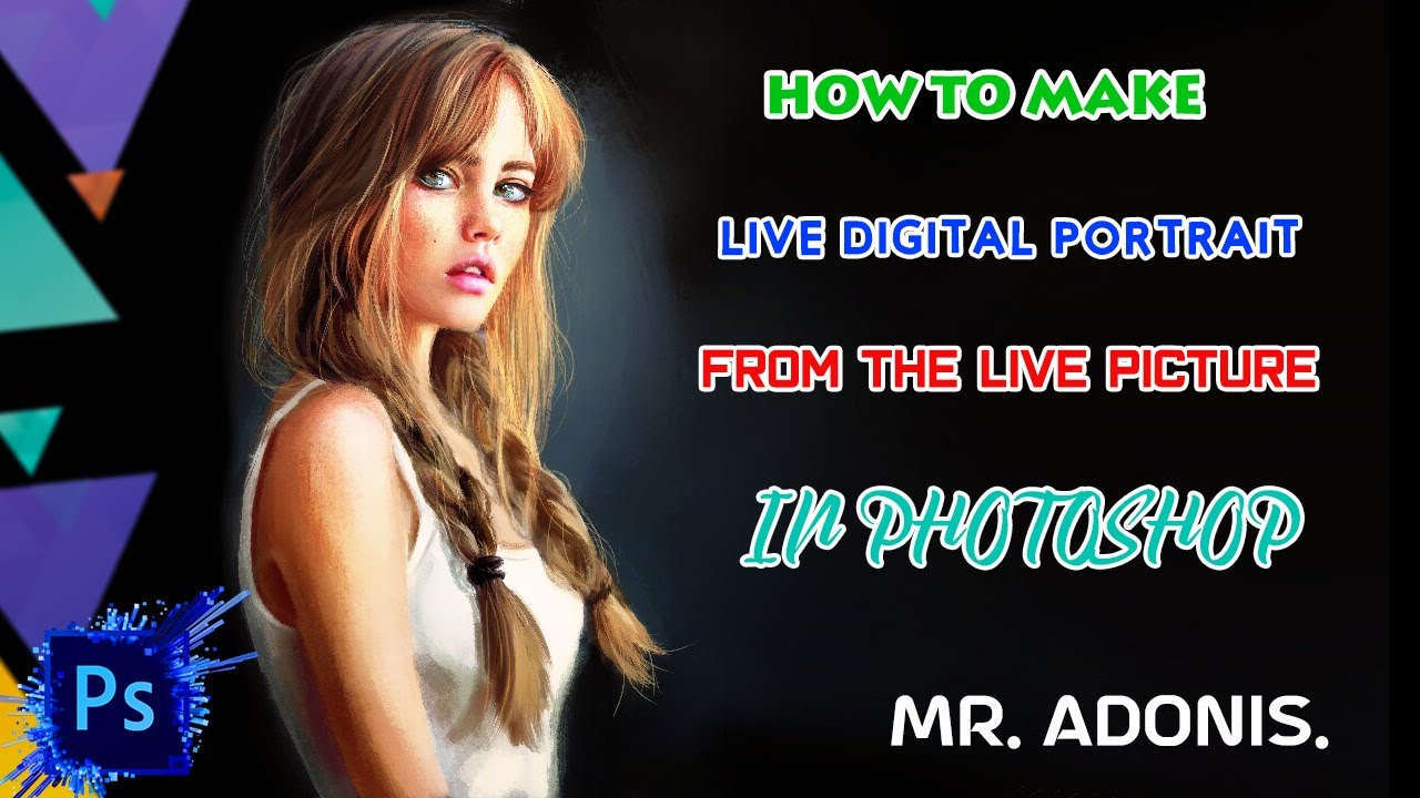 DIGITAL PAINTING IN PHOTOSHOP PART 2. 