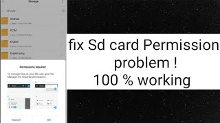 Sd card Permission problem fix it in 2 minutes ! Redmi screenshot 4
