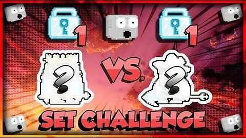 1 DL SET CHALLENGE *BEST SET IN GROWTOPIA?* | Growtopia