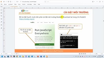 #SOF308 Tổng quan về framework VueJS và cài đặt môi trường