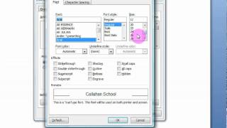 Create Labels in Microsoft Word 2007