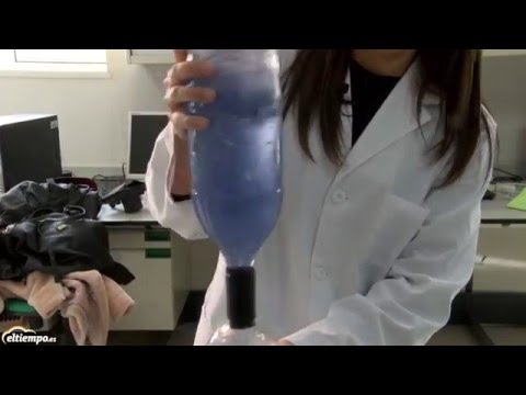 Experimento ¿Cómo hacer un tornado en una botella?