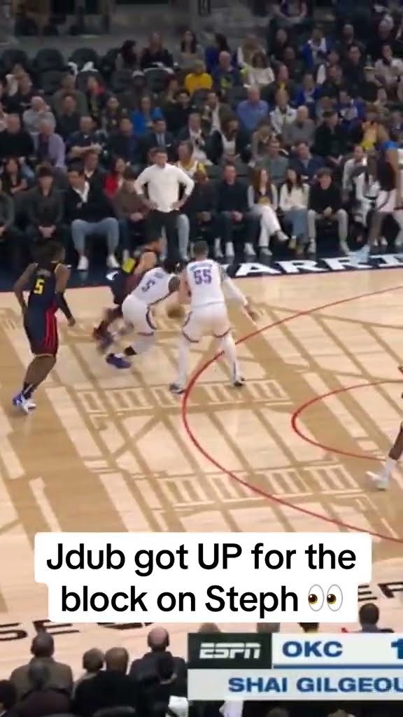 Jalen Williams with the reach ?