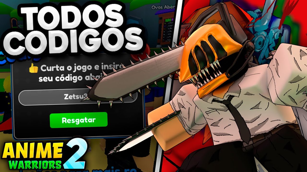 TODOS OS CÓDIGOS no ANIME WARRIORS 2 [UPD 9] « Zetsu3K »