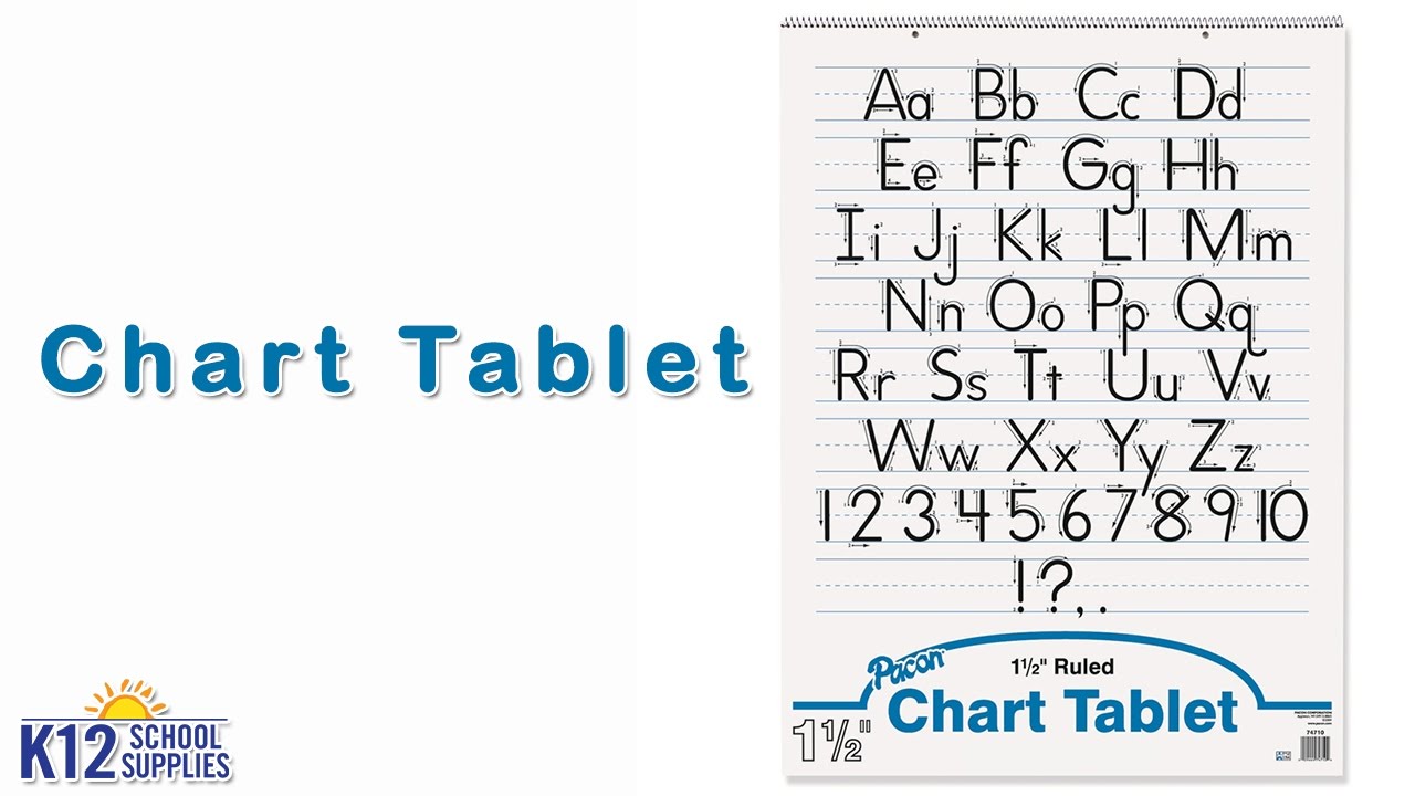 Chart Tablet Paper For Teachers