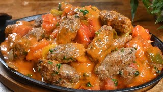 видео: Легкий жареный кёфте-кебаб с восхитительным аппетитным соусом 😋 картинка: Легкий жареный кёфте-кебаб с восхитительным аппетитным соусом 😋