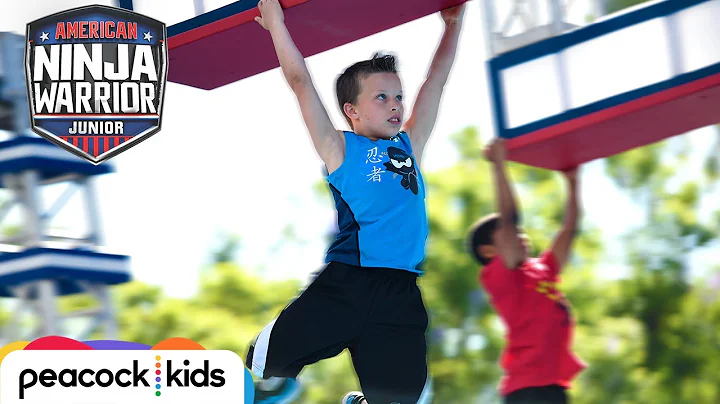 AMERICAN NINJA WARRIOR JUNIOR | Paxton from Ninja Kidz TV Hangs on for the Win! - DayDayNews