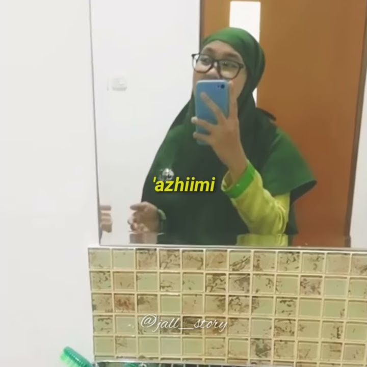 Sholawat merdu Al I'TIROF (Abu Nawas) cover cewek hijab