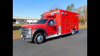 SFEV - PL Custom Emergency Vehicles Type I Classic 176 ambulance (Demo 4256).  Walk around video.